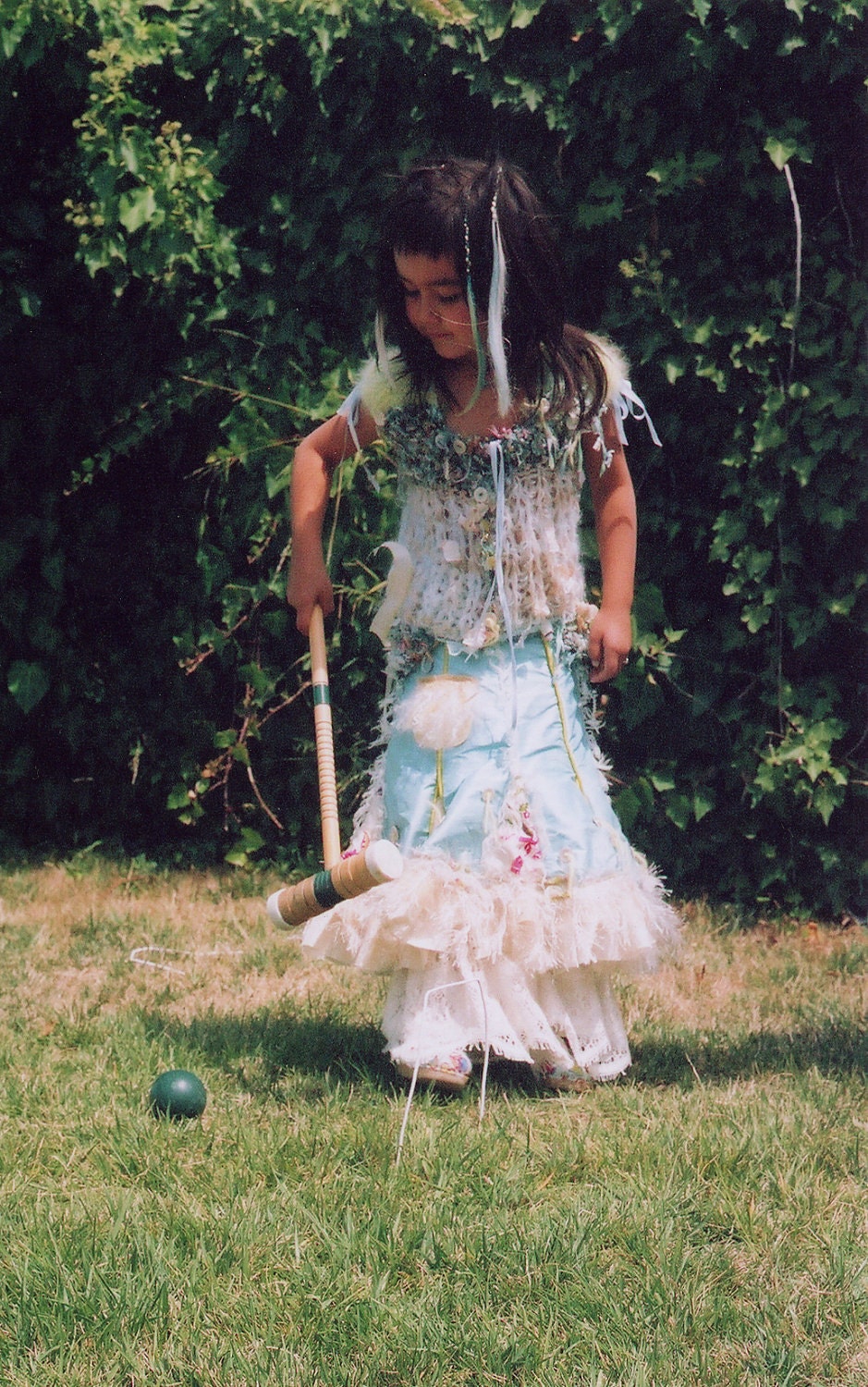 Catch me if you can kids hand knit top