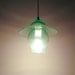 Recycled Glass Pendant Light Bell and Hat Hanging Pendant Lamp Lighting Earth Day
