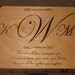 Wood Burned Memory Box with Monogram & Quote - Large