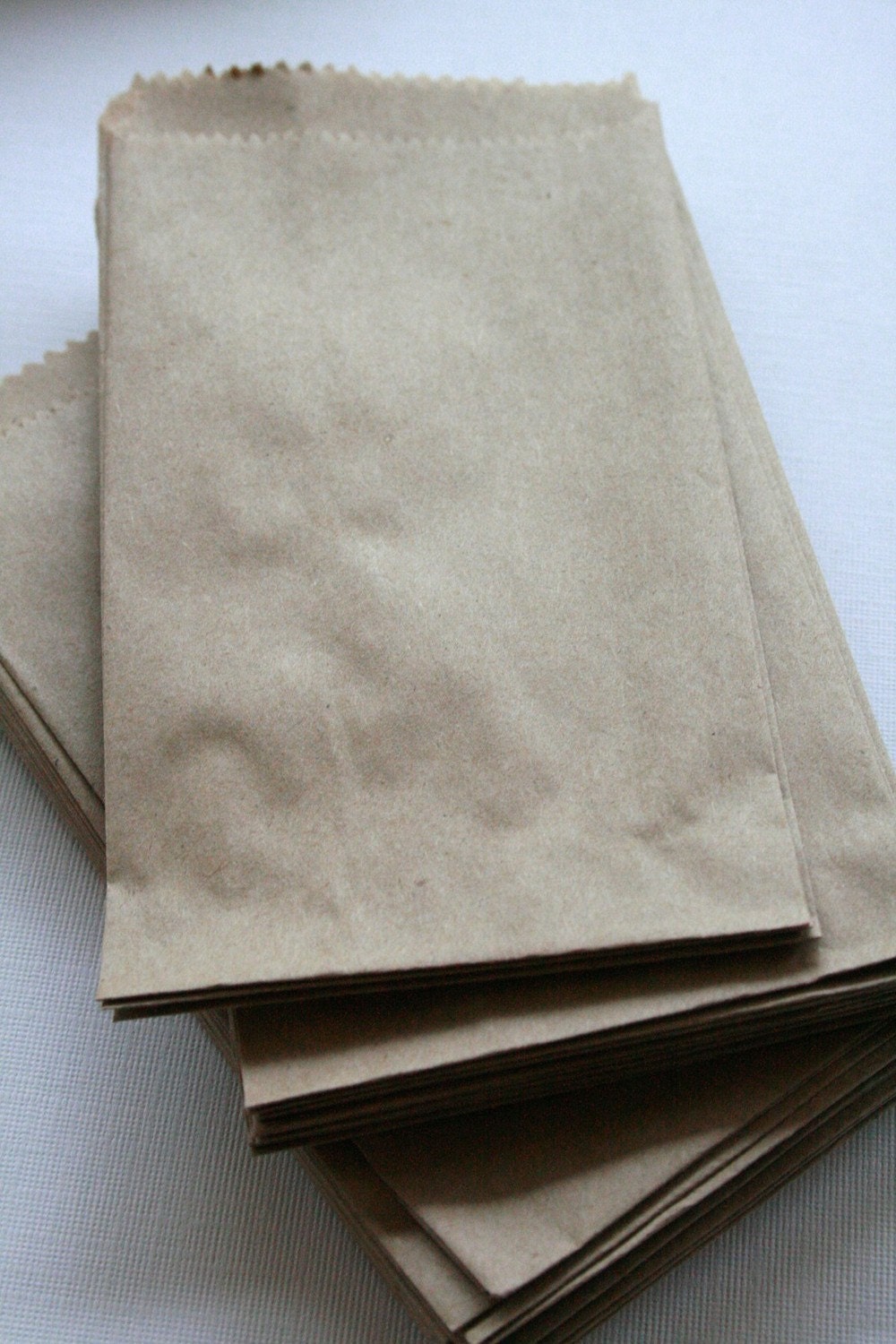 Set of  150 - Brown Kraft Food Safe Flat Merchandise Bags - 4 x 6 Inches - Gifts and Packaging