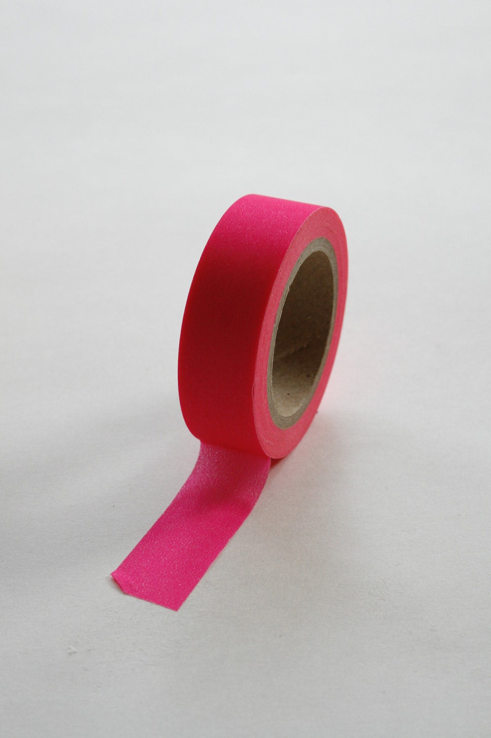 Washi Tape - 15mm - Neon Pink - Deco Paper Tape No. 19