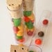 Clear Tubes and Corks for Packaging or Storage or Favors - Set of 50