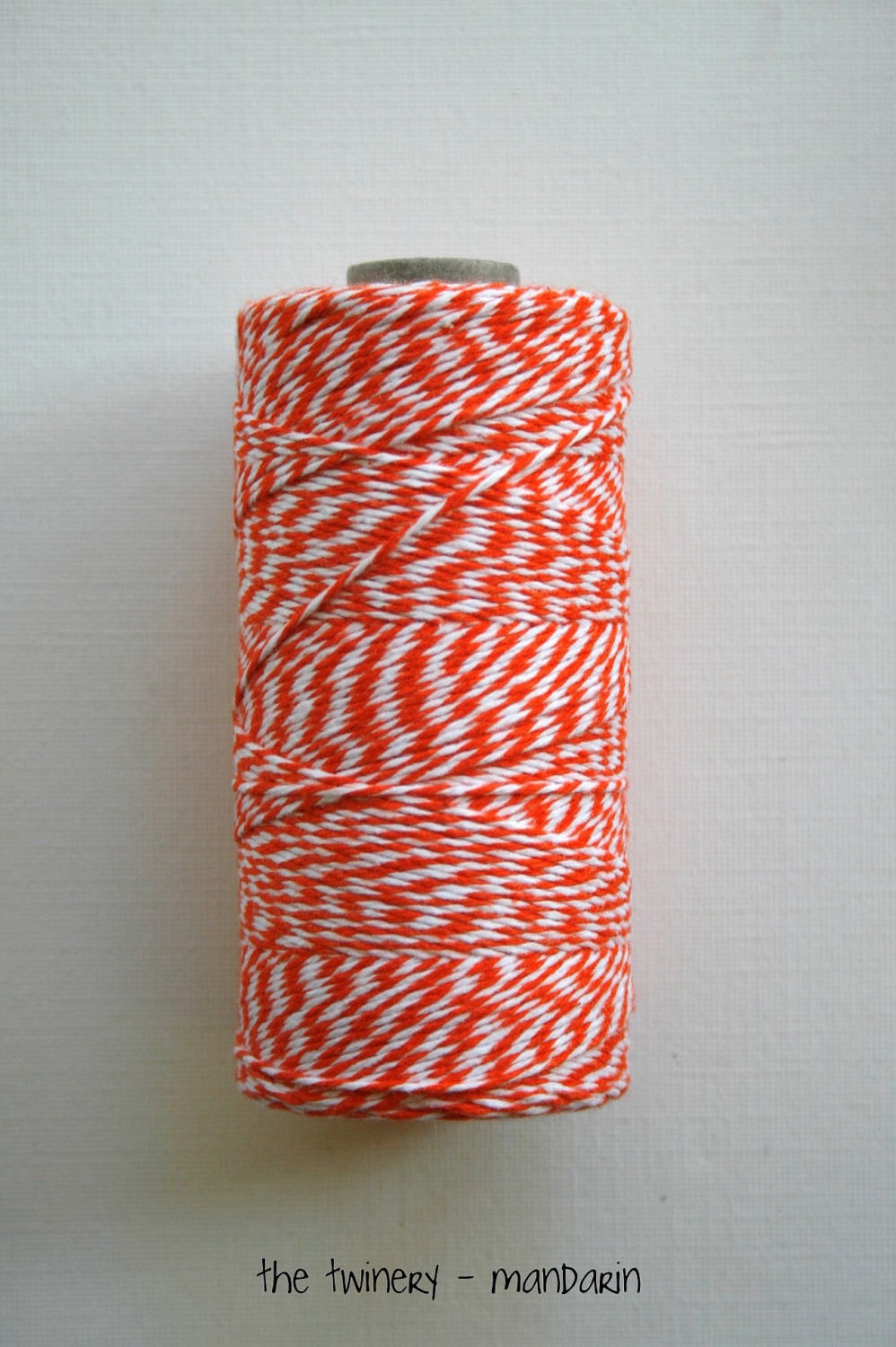 Full Spool - 240 Yards - Mandarin Orange Baker's Twine