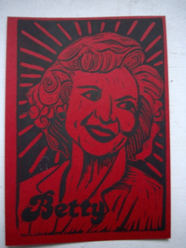 Golden Girls Postcard - Betty White