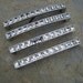 Crystal Drawer Pull with Square Glass Rhinestones