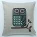 roddy cushion in teal