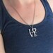 Silver Love Necklace