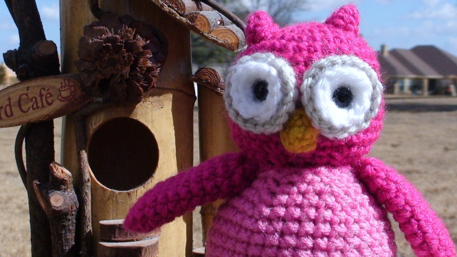 Whooo Owl in Pink