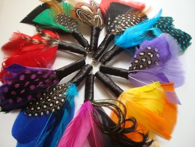 Boutonnieres by EEEK  you choose your color's CUSTOM ORDERS WELCOME