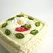 Embroidered Felt Summer Strawberry Pincushion