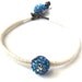 Bridal Jewelry The ultimate Peacock wedding, Something Blue bracelet, trendy boho fashion wedding