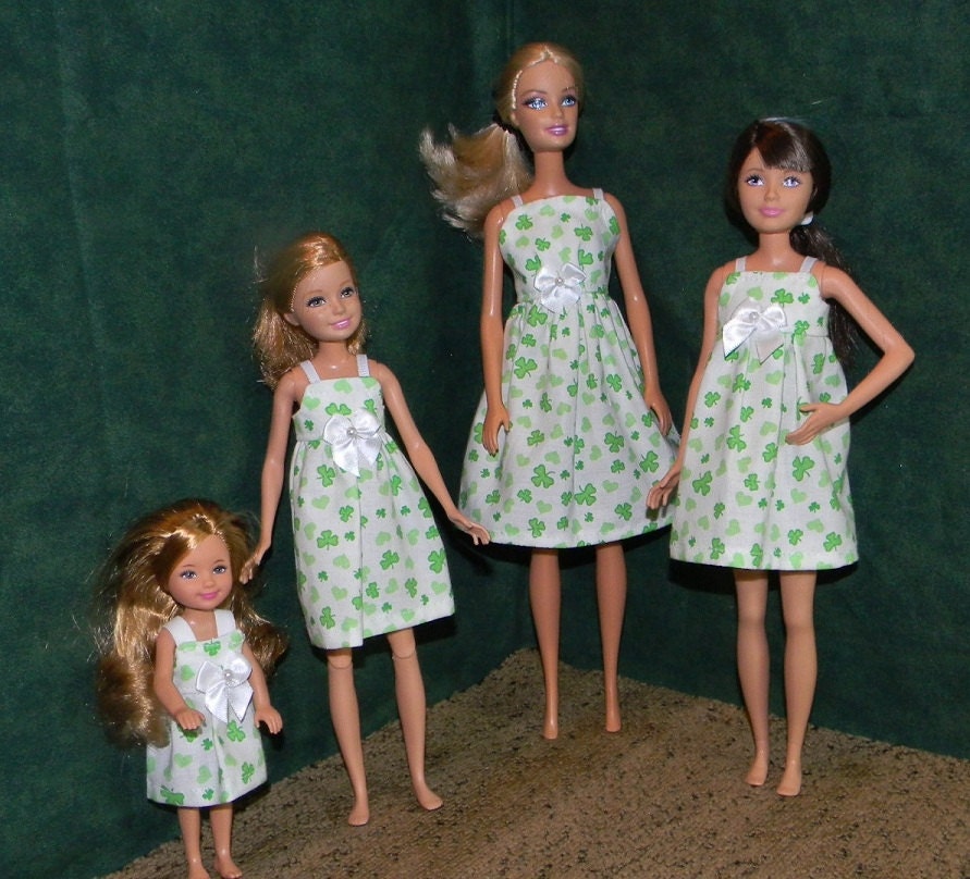 Barbie Skipper Stacie Chelsea matching st. by debrascrafts on Etsy