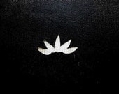 Japanese Stencil Kimono Katagami Bamboo  Vintage Showa Period (C)