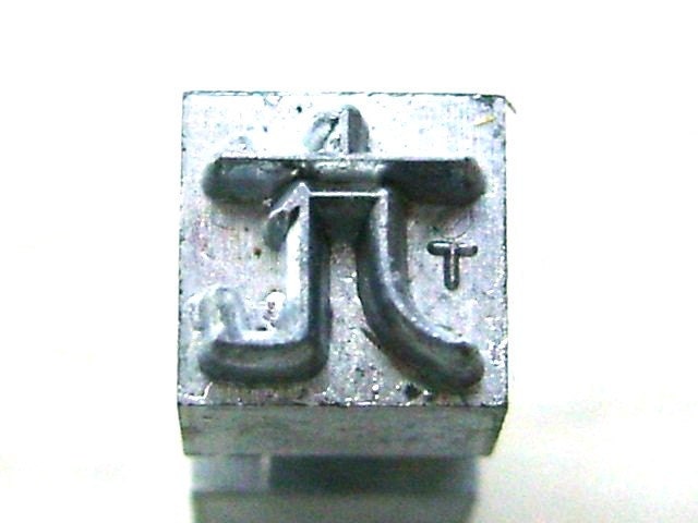 Vintage Japanese Typewriter Key Stamp excessive in Showa Period