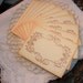 Wedding Event and Party Place Cards Food Buffet Label Tags Set of 12