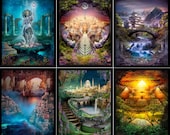 Lost Lands of Imagination  - Note Card Set by Brian Giberson