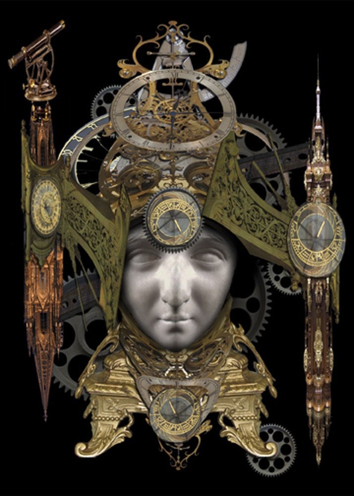 Personification of Fate  -   Art Print by Brian Giberson