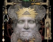 Personification of Alchemy  - Art Print by Brian Giberson