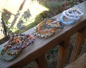 Wire Crochet Bracelet - Hypoallergenic - Adjustable Length Made To Order Any Size