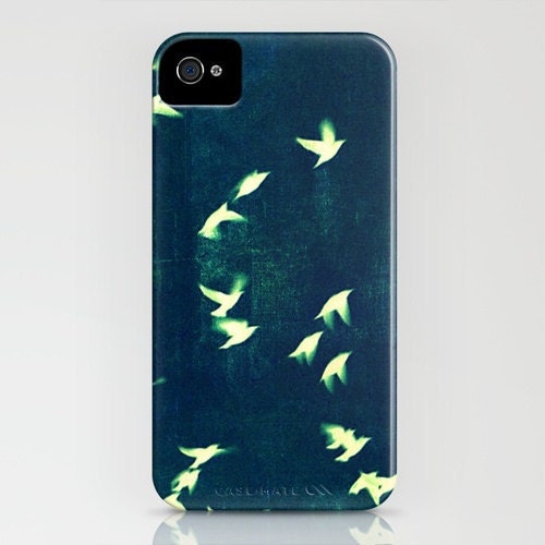 Retro Birds . iPhone Case . iPhone 4S, 4, 3GS, 3G