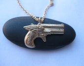 Fight or Flight Gun Necklace