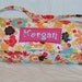 Nap Mat - Monogrammed Just Wing It Nap Mat with Hot Pink Double-sided Minky Blanket