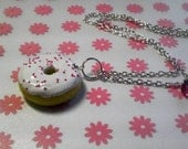 Vanilla Pink Donut