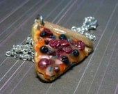 Supreme Pizza Slice Necklace