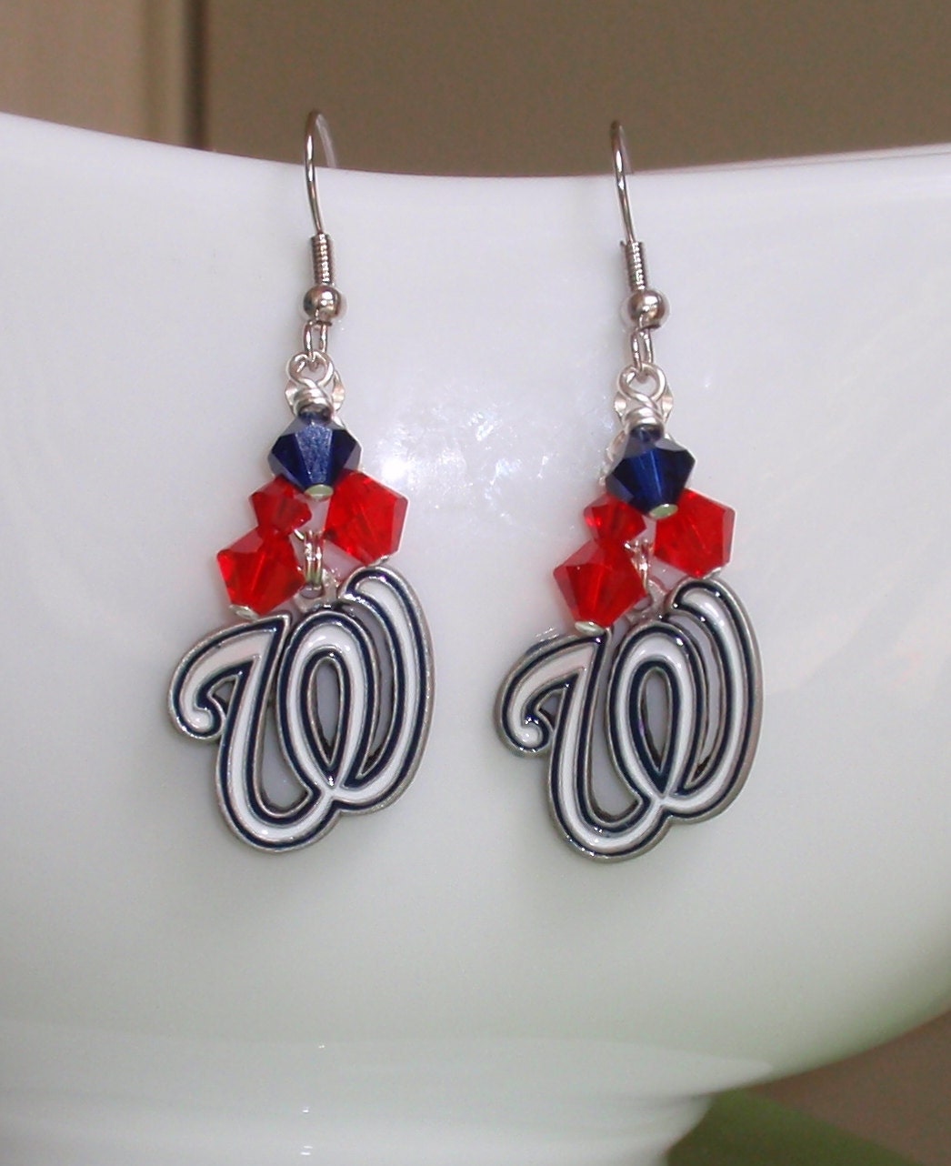 Washington Nationals Inspired Winning Ways Earrings