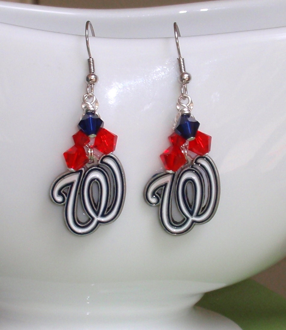 Washington Nationals Inspired Winning Ways Earrings
