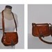 vintage leather purse shoulder bag hippie boho tooled leather