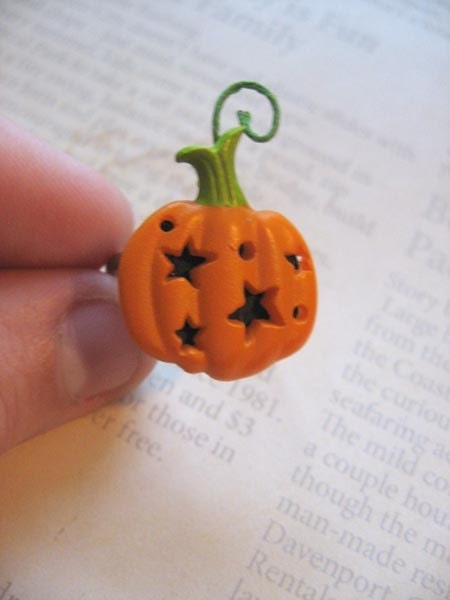 Halloween Pumpkin Ring