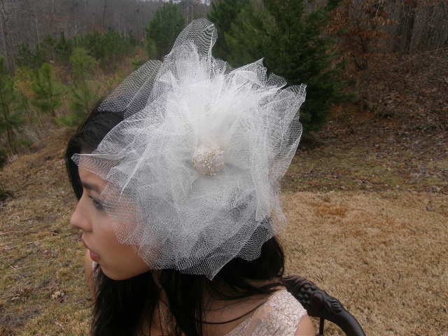 Sale Featured In Redbook Magazine Eco-friendly The Dandelion (La Dent-De-Lion) Hair Comb/Fascinator OOAK