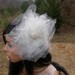 Sale Featured In Redbook Magazine Eco-friendly The Dandelion (La Dent-De-Lion) Hair Comb/Fascinator OOAK