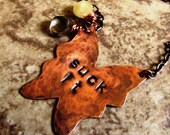 Suck It - Hand Stamped Copper Necklace