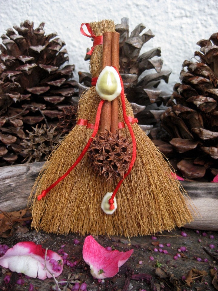 Rita's Cinnamon Broom House Blessing by RitaSpiritualGoods