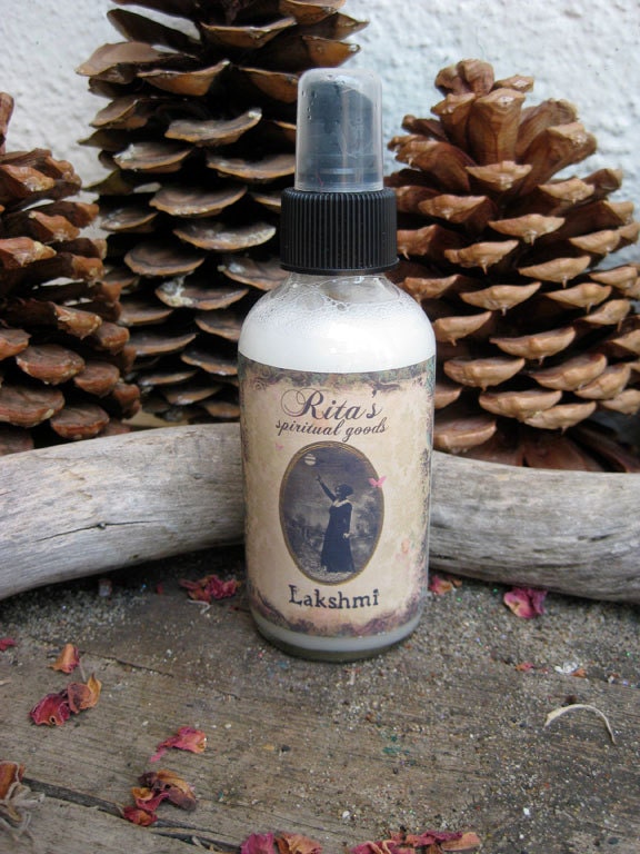 Rita's Lakshmi Spiritual Mist Spray - Wealth, Wisdom, Prosperity, Material and Spiritual