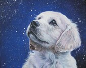 Custom Pet Portrait  an Original Painting by LA Shepard 8x10 dog cat art