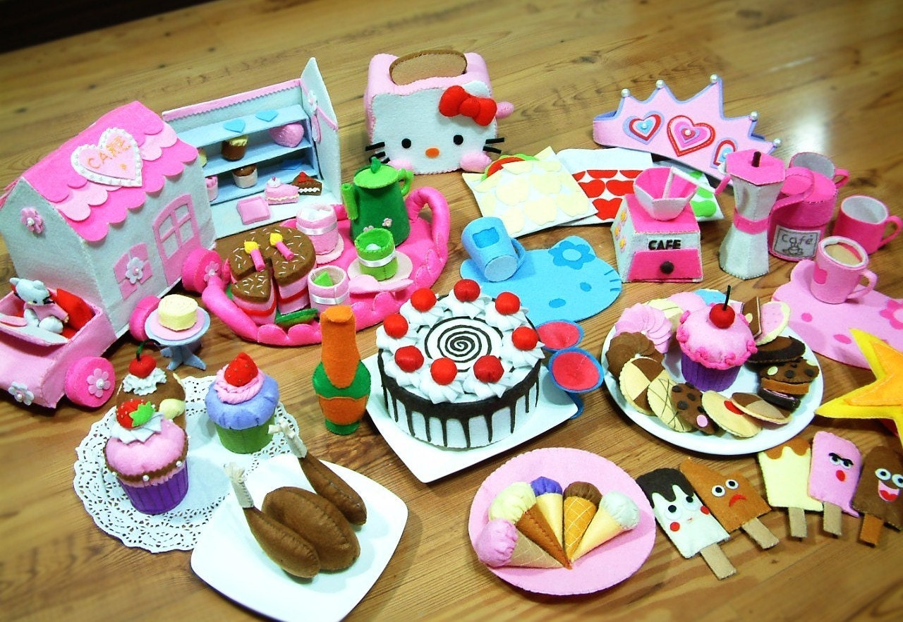 Lovely Pink Party Collection at special price---PDF Pattern via Email-T03,T07,T08,F09,F18,F20,F23,F24,F25