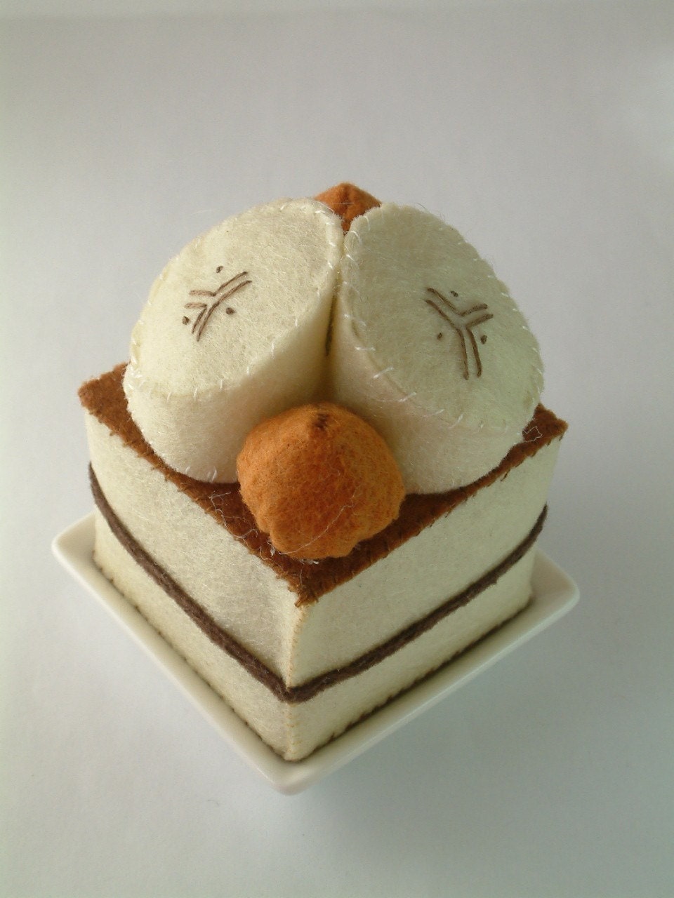 DIY felt Petit Fours,6 in 1---PDF Pattern via Email--F06