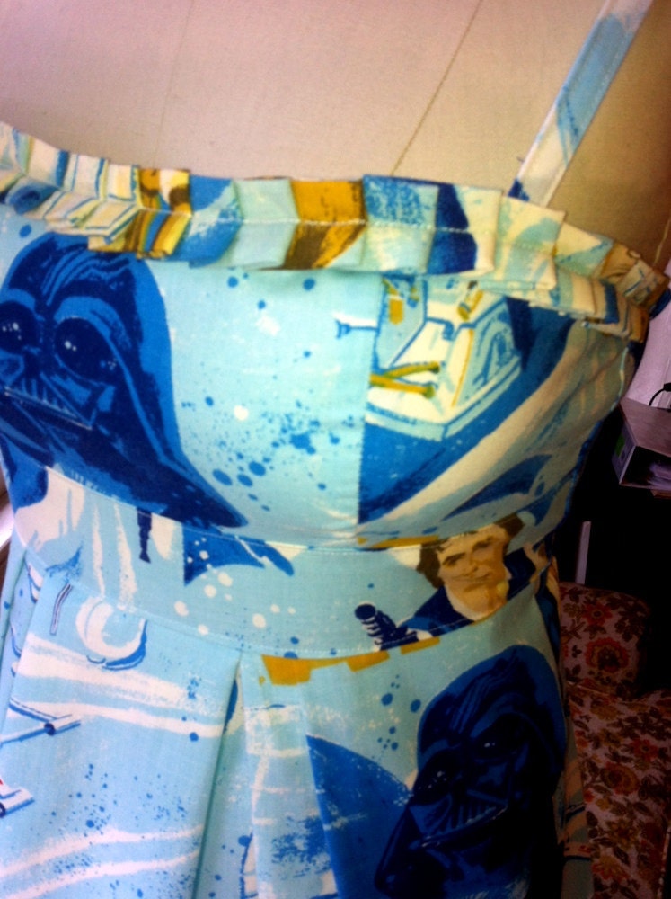 Star Wars Mini Dress Upcycled with Pockets