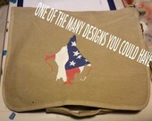 Almost Any Design on a MESSENGER BAG