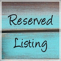 Reserved for Dana