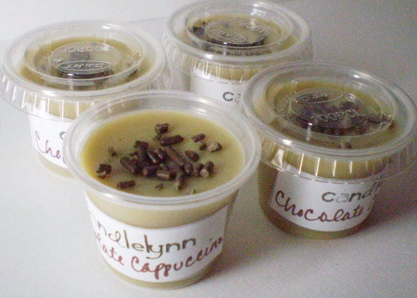 6 Soy Wax Tart Littles - CHOCOLATE CAPPUCCINO