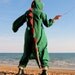 Loved Up Dragon Onesie - all-in-one fancy dress adult animal costume