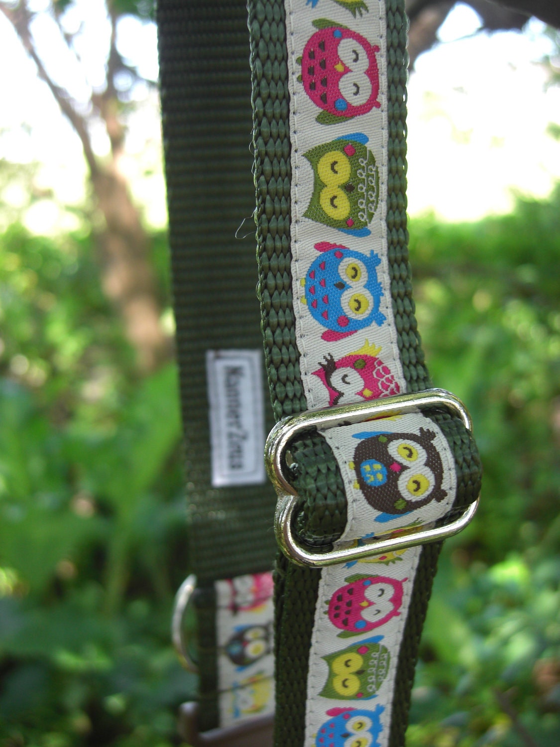 Owl dog collar -- Henry Hoots