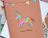 Happy Birthday Pinata Card