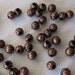 Bead Spacer Pumpkin Antique Copper 4mm (100)