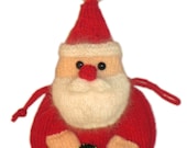 Adorable CHRISTMAS SANTA Claus Purse Bag  Knit PATTERN pdf Email