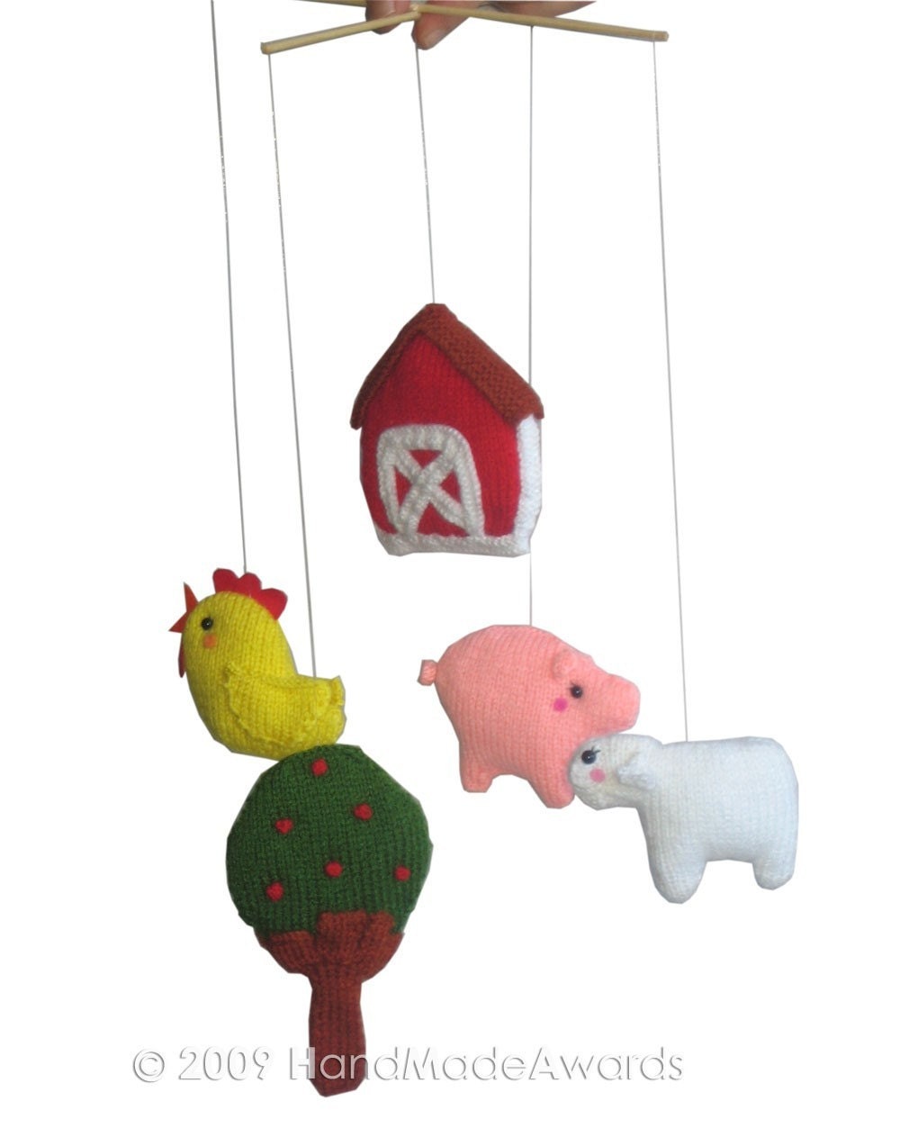 Baby FARM MOBILE pdf Email Knit PATTERN